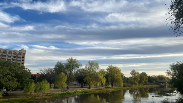 Clima medio nublado Culiacán