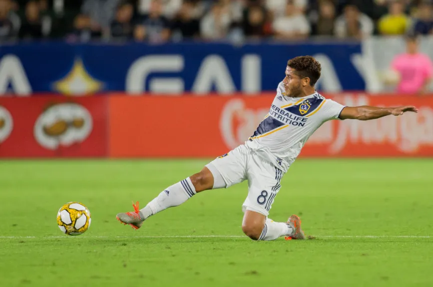 Jonathan dos Santos milita en el Galaxy desde 2017.
