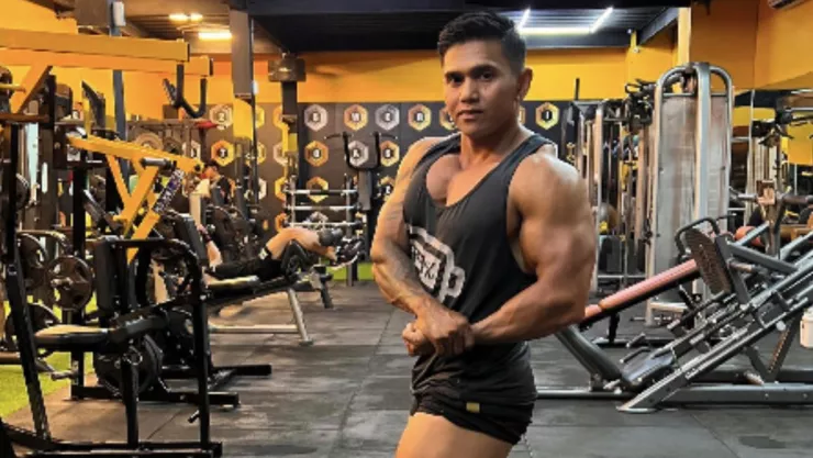 Un fisicoculturista de 33 años sufrió un terrible accidente en gimnasio mientras hacía una sentadilla