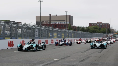 Postales del E-Prix de Nueva York