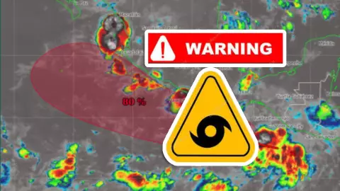 Ciclón ‘Mario’ avanza con prisa y ya tiene fecha de posible evolución