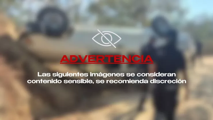 FOTOS: Vuelca camioneta en Cabo Corrientes en Jalisco; una mujer de 62 años quedó atrapada