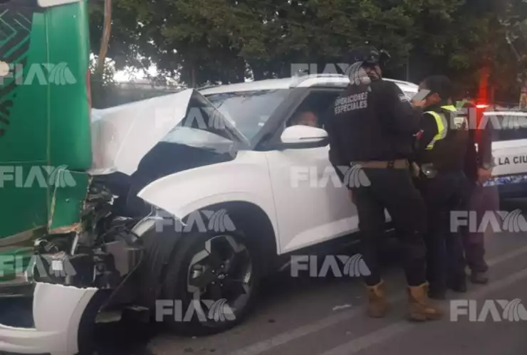accidente 105 poniente y 7 sur puebla hoy