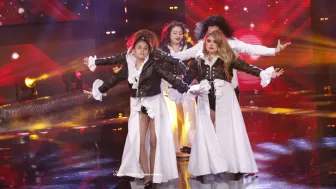 Mariana Botas y Apasionados Rojas baile de Selena en Todos a Bailar.