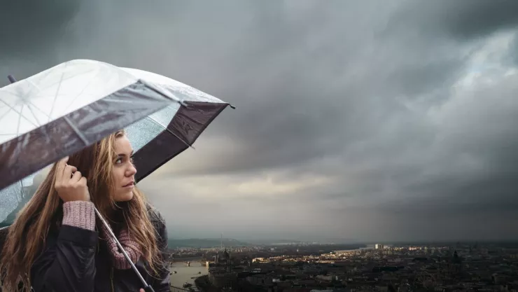 Lluvias en Tijuana para tres días antes de que termines enerp