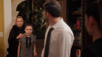 Alma exige respuestas tras enterarse que es hija de Remigio en Cautiva por Amor