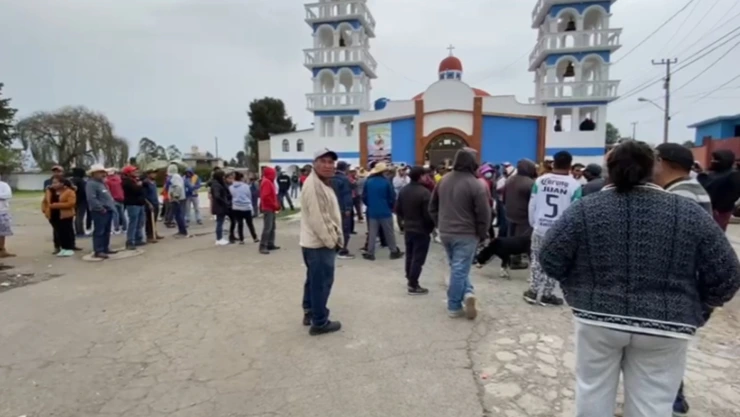 San Cayetano morelos Edomex extorsionadores