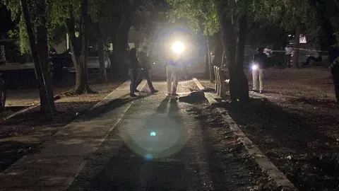 Dos cuerpos con disparos de bala fueron localizados en La Campiña en Culiacán.