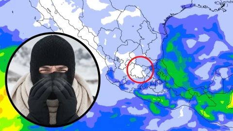 Frentes fríos en Guanajuato diciembre 2025