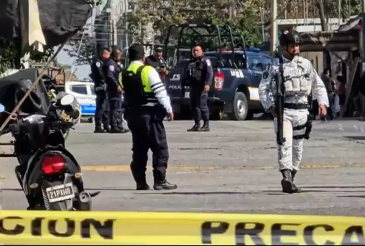 Ataque armado en Yecapixtla deja dos hombres sin vida.