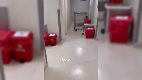 Captan a supuestos fantasmas en ISSSTE de Villahermosa (VIDEO)