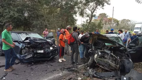 Choque en Veracruz