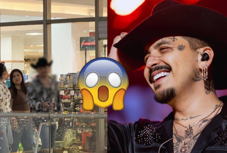 ¿Christian Nodal captado en plaza comercial de MÉRIDA?, esto se sabe
