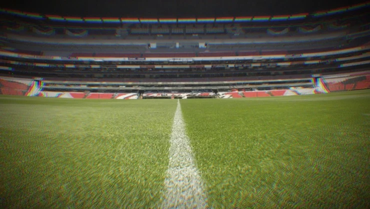 Estadio Azteca pasto