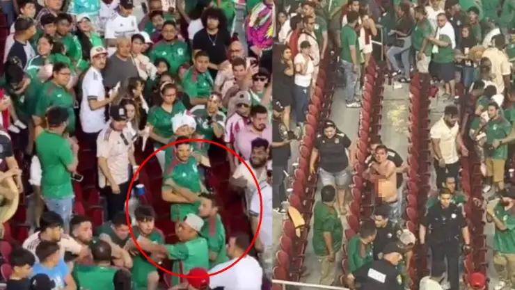 VIDEO: Mexicano apuñaló a patriota durante partido México vs Qatar