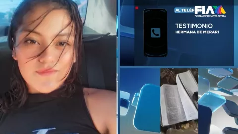 Merari García viajaba con una biblia de una religión a la que pertenecía la familia; fue encontrada en el Rancho de Teuchitlán, Jalisco