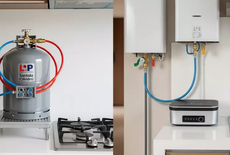 ¿Cuál es la diferencia entre gas LP o natural? Ventajas y cuál conviene más