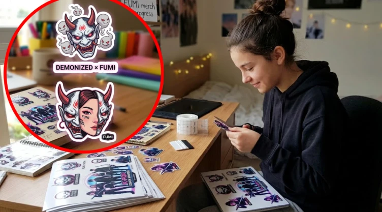 Cómo hacer stickers y skins caseros Rumi de KPop Demon Hunters: 4 ideas fantásticas
