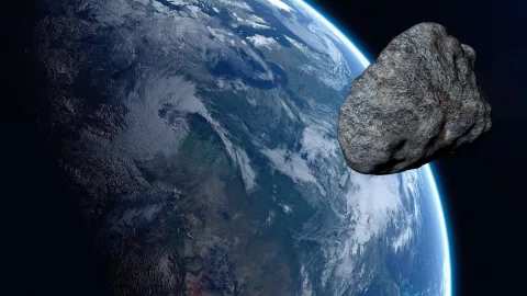 Asteroide rozará la Tierra hoy; advierte la NASA de su corta distancia