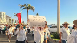Marcha de la Generación Z en Mazatlán y Culiacán