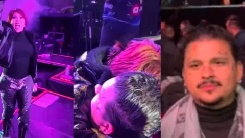 ¡Ah caray! Alejandra Guzmán confunde a imitador con Christian Nodal