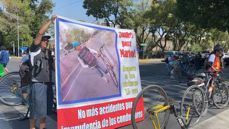 Ciclista pierde pierna tras ser atropellado