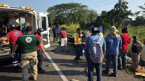 Accidente Macuspana Tabasco