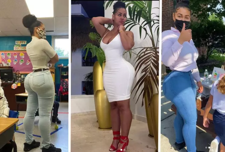 Maestra se hace viral por mostrar sus pronunciadas curvas en Instagram