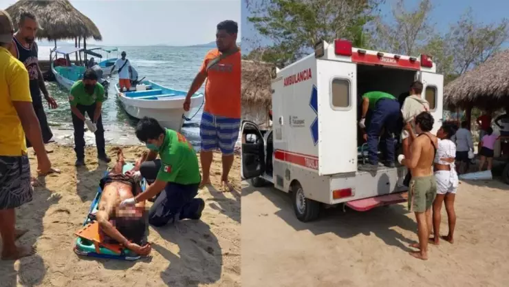 Atacan a machetazos a tres jóvenes argentinos en Oaxaca