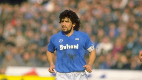 Maradona en el Napoli