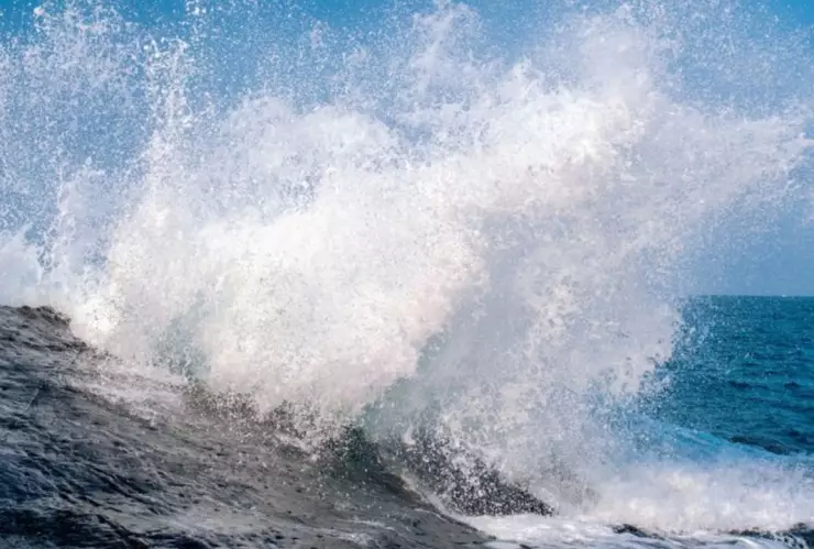 Alto oleaje en San Felipe hoy domingo 3 de noviembre de 2024 cierre del puerto