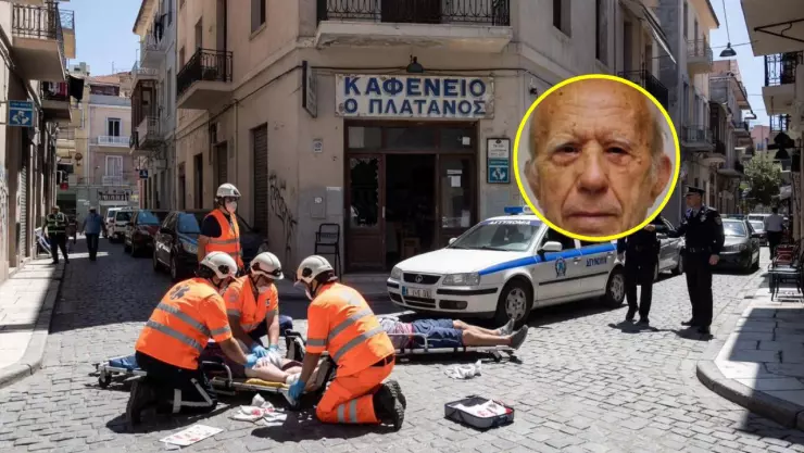 Tirador de 84 años Atenas