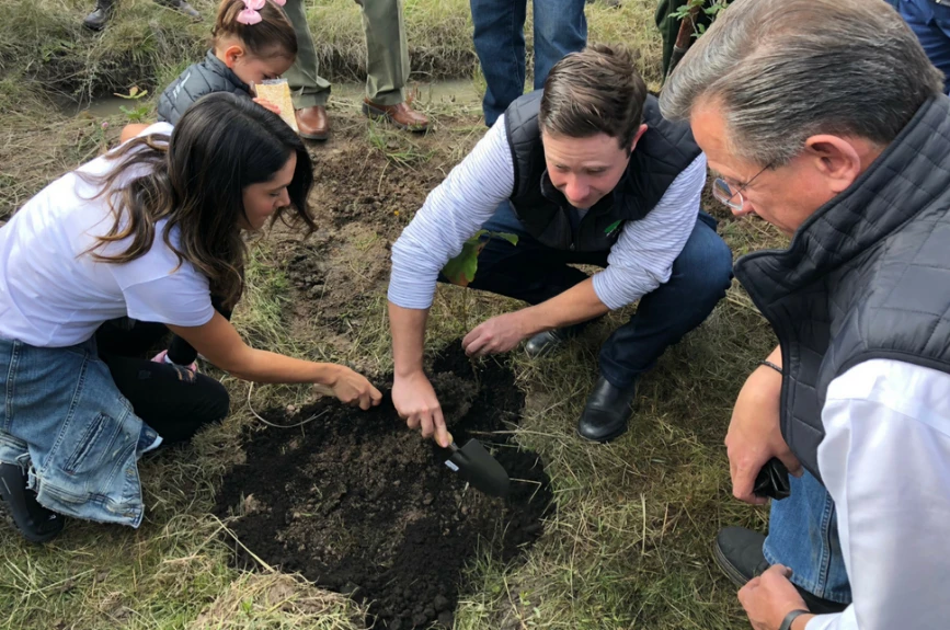 Así es como nuestro CEO, su familia y Jorge Garralda comenzaron a reforestar