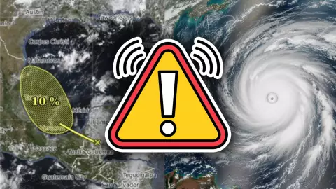 ¡Atención, Península de Yucatán! Vigilan zona de baja presión en el Atlántico: Esta es su ubicación EXACTA hoy 13 de agosto