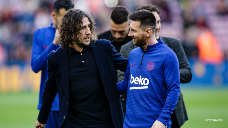 MESSI Y PUYOL