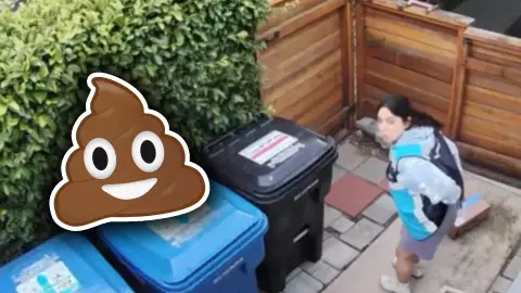 Repartidora hace sus necesidades en entrada de 2 casas en Estados Unidos y el VIDEO se viraliza.jpg