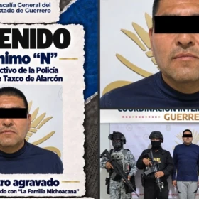 Detienen a policía