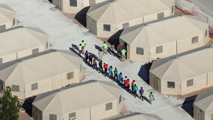 Separación de niños migrantes