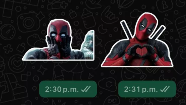 stickers para WhatsApp de Deadpool y cómo hacerlos
