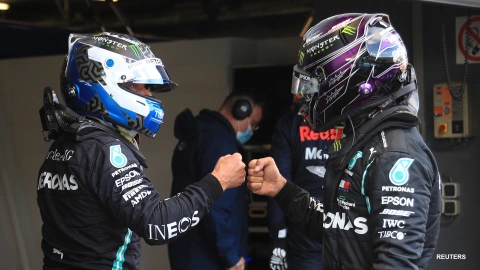 Valtteri Bottas en el Gran Premio de Eifel 