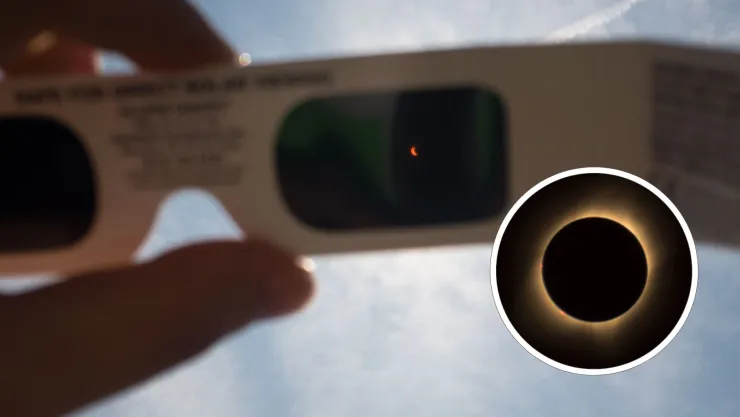 Lentes para eclipse solar