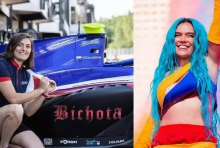 Karol G demuestra su gran corazón patrocinando a colombiana en Fórmula 2