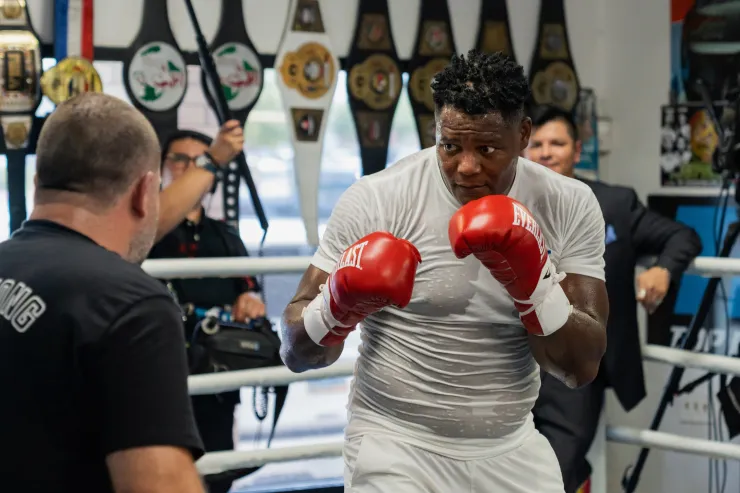 Andy Ruiz Luis King Kong Ortiz boxeo