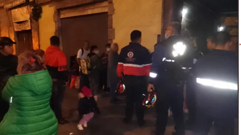 Derrumbe en Cuauhtémoc deja una persona lesionada y 40 evacuados