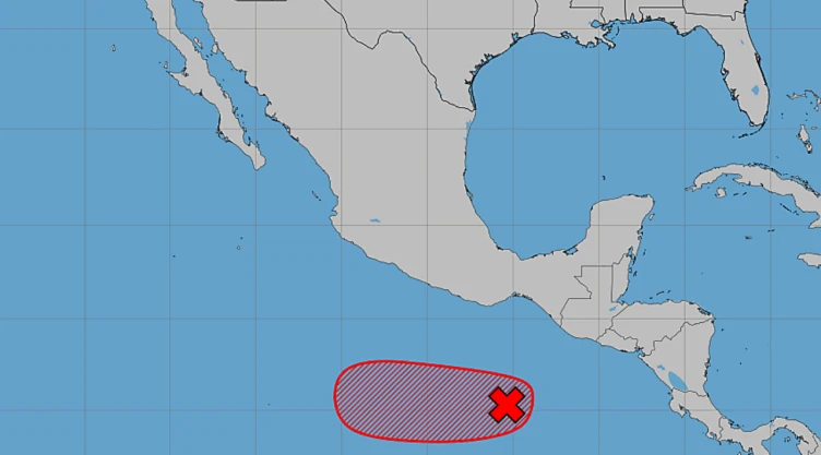 Se forma la Depresión Tropical 22-E al sur de Acapulco, Guerrero: Trayectoria y probabilidades de evolucionar a huracán “Vance”