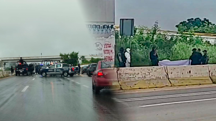 Localizan cuerpo colgando en un puente sobre la vía Tuxtla Gutiérrez - Ocozocoautla