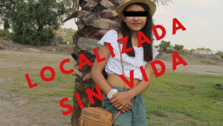 El cuerpo sin vida de Adeline, fue encontrado en un predio baldío en Temascalapa, Edomex.