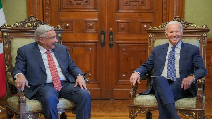 reunión AMLO y Biden