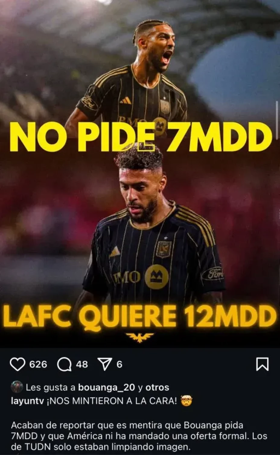 Like Denis Bouanga América