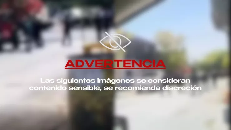 VIDEO: Hombre es abatido tras amenazar a policías con un machete